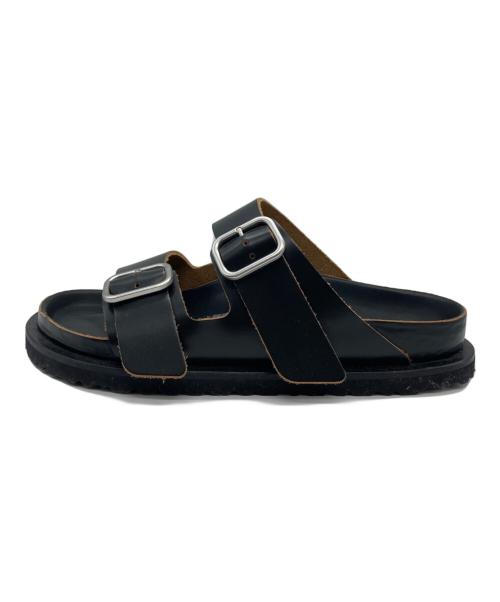 JIL SANDER+（ジルサンダープラス）JIL SANDER+ (ジルサンダープラス) BIRKENSTOCK (ビルケンシュトック) Arizona サンダル ブラック サイズ:39の古着・服飾アイテム