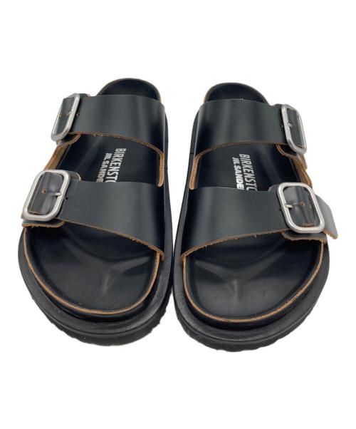 JIL SANDER+（ジルサンダープラス）JIL SANDER+ (ジルサンダープラス) BIRKENSTOCK (ビルケンシュトック) Arizona サンダル ブラック サイズ:39の古着・服飾アイテム