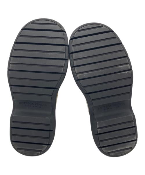 BOTTEGA VENETA（ボッテガベネタ）BOTTEGA VENETA (ボッテガベネタ) The Bounce プラットフォームレースアップブーツ ベージュ サイズ:38の古着・服飾アイテム