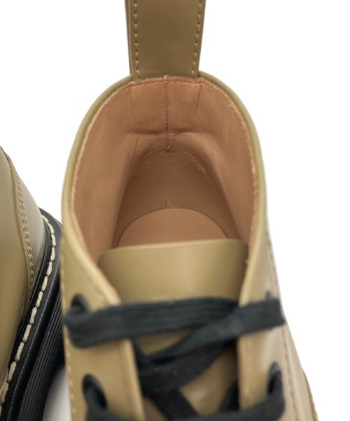 BOTTEGA VENETA（ボッテガベネタ）BOTTEGA VENETA (ボッテガベネタ) The Bounce プラットフォームレースアップブーツ ベージュ サイズ:38の古着・服飾アイテム