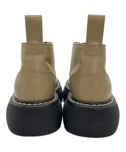 BOTTEGA VENETA（ボッテガベネタ）BOTTEGA VENETA (ボッテガベネタ) The Bounce プラットフォームレースアップブーツ ベージュ サイズ:38の古着・服飾アイテム
