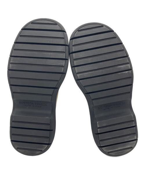 BOTTEGA VENETA（ボッテガベネタ）BOTTEGA VENETA (ボッテガベネタ) The Bounce プラットフォームレースアップブーツ ベージュ サイズ:38の古着・服飾アイテム