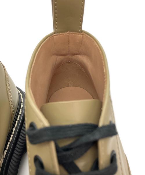 BOTTEGA VENETA（ボッテガベネタ）BOTTEGA VENETA (ボッテガベネタ) The Bounce プラットフォームレースアップブーツ ベージュ サイズ:38の古着・服飾アイテム