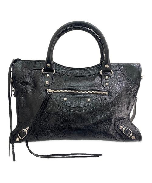 BALENCIAGA（バレンシアガ）BALENCIAGA (バレンシアガ) LE CITY MEDIUM BAG ブラック サイズ:MEDIUMの古着・服飾アイテム
