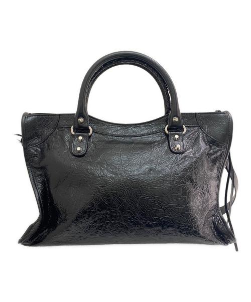 BALENCIAGA（バレンシアガ）BALENCIAGA (バレンシアガ) LE CITY MEDIUM BAG ブラック サイズ:MEDIUMの古着・服飾アイテム