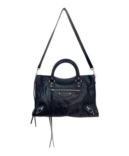 BALENCIAGA（バレンシアガ）BALENCIAGA (バレンシアガ) LE CITY MEDIUM BAG ブラック サイズ:MEDIUMの古着・服飾アイテム