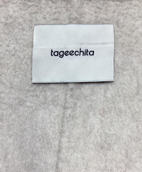 tageechita（タジチタ）tageechita (タジチタ) NATURAL DUSTY WARM COAT(ナチュラル ダスティ ウォーム コート) アイボリー サイズ:Sの古着・服飾アイテム