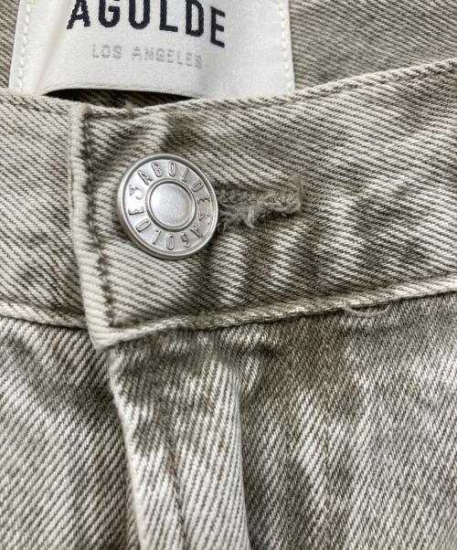 AGOLDE（エーゴールドイー）AGOLDE (エーゴールドイー) CARPENTER デニム ベージュ サイズ:W26の古着・服飾アイテム