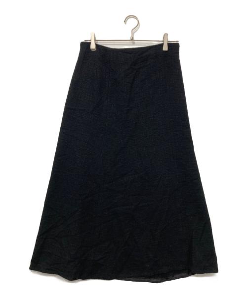 MUSE de Deuxieme Classe（ミューズ ドゥーズィエム クラス）MUSE de Deuxieme Classe (ミューズ ドゥーズィエム クラス) Tweed Flare スカート / ツイードフレアスカート ブラック サイズ:38の古着・服飾アイテム