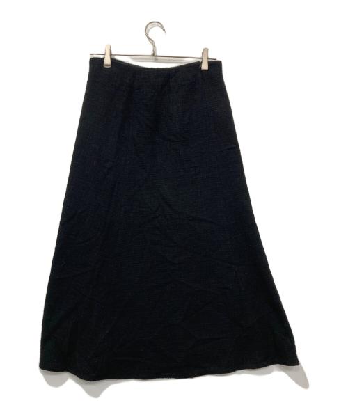 MUSE de Deuxieme Classe（ミューズ ドゥーズィエム クラス）MUSE de Deuxieme Classe (ミューズ ドゥーズィエム クラス) Tweed Flare スカート / ツイードフレアスカート ブラック サイズ:38の古着・服飾アイテム