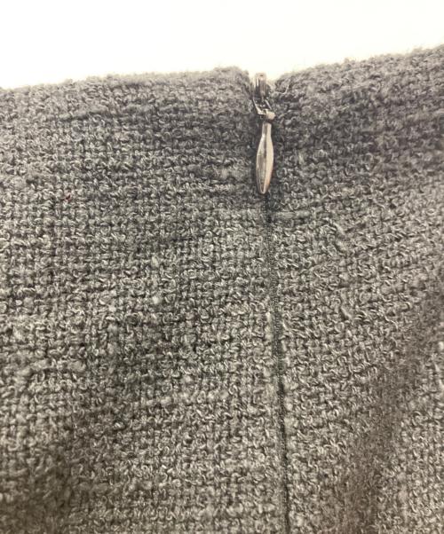 MUSE de Deuxieme Classe（ミューズ ドゥーズィエム クラス）MUSE de Deuxieme Classe (ミューズ ドゥーズィエム クラス) Tweed Flare スカート / ツイードフレアスカート ブラック サイズ:38の古着・服飾アイテム