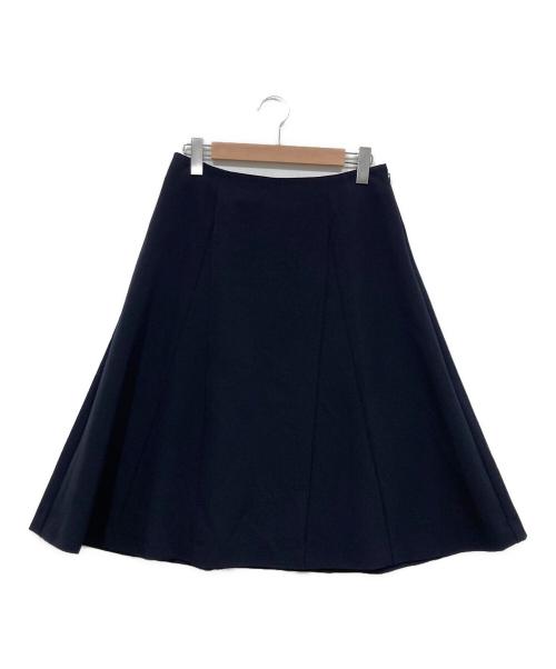 ANTEPRIMA（アンテプリマ）ANTEPRIMA (アンテプリマ) フレアスカート　2WAY SPANDEX ネイビー サイズ:42の古着・服飾アイテム