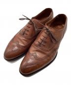 Alfred Sargent EXCLUSIVEアルフレッドサージェント）の古着「HUNT ウィングチップシューズ」｜キャメル