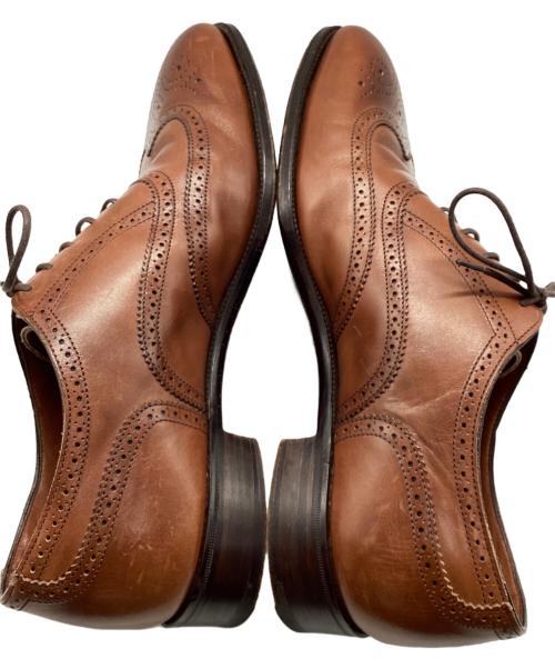 Alfred Sargent EXCLUSIVE（アルフレッドサージェント）Alfred Sargent EXCLUSIVE (アルフレッドサージェント) HUNT ウィングチップシューズ キャメル サイズ: 8 1/2の古着・服飾アイテム