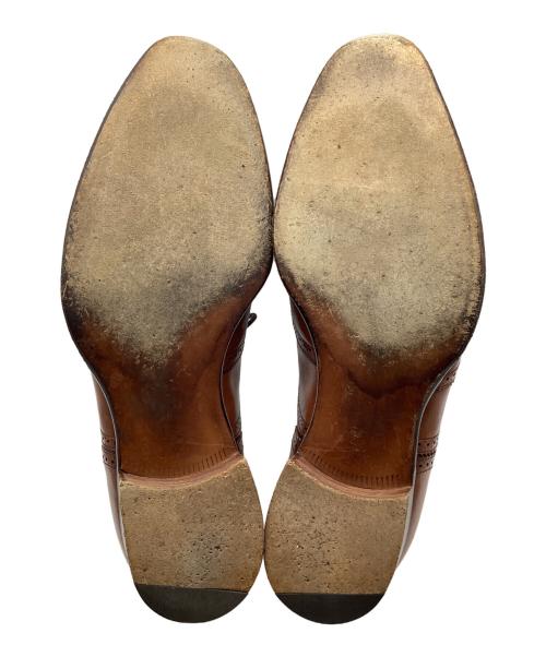 Alfred Sargent EXCLUSIVE（アルフレッドサージェント）Alfred Sargent EXCLUSIVE (アルフレッドサージェント) HUNT ウィングチップシューズ キャメル サイズ: 8 1/2の古着・服飾アイテム