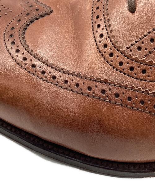 Alfred Sargent EXCLUSIVE（アルフレッドサージェント）Alfred Sargent EXCLUSIVE (アルフレッドサージェント) HUNT ウィングチップシューズ キャメル サイズ: 8 1/2の古着・服飾アイテム