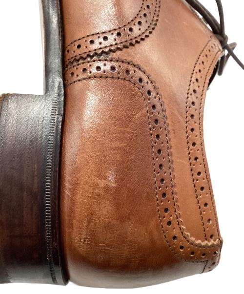 Alfred Sargent EXCLUSIVE（アルフレッドサージェント）Alfred Sargent EXCLUSIVE (アルフレッドサージェント) HUNT ウィングチップシューズ キャメル サイズ: 8 1/2の古着・服飾アイテム