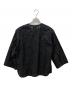 VERMEIL par iena (ヴェルメイユ パー イエナ) シャドーチェックカラミジャケット　ノーカラージャケット ブラック サイズ:FREE：9000円