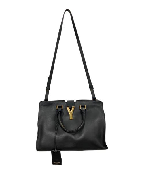 Saint Laurent Paris（サンローランパリ）Saint Laurent Paris (サンローランパリ) Yライン ミニカバス  ブラックの古着・服飾アイテム