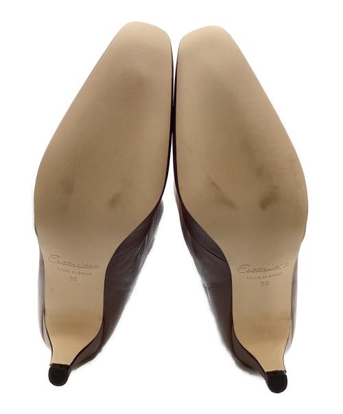 Escarlata（エスカラータ）Escarlata (エスカラータ) ロングブーツ ブラウン サイズ:38の古着・服飾アイテム