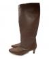 Escarlata (エスカラータ) ロングブーツ ブラウン サイズ:38：7000円