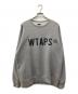 WTAPS（ダブルタップス）の古着「WTVUA ロゴスウェット」｜グレー