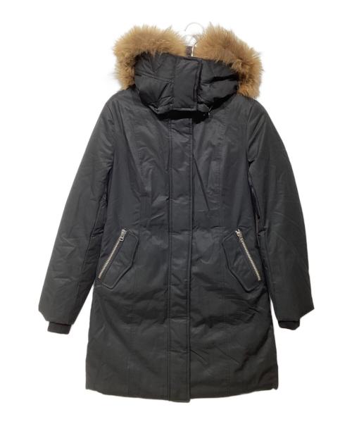 mackage（マッカージュ）mackage (マッカージュ) ファー付ダウンコート ブラック サイズ:Mの古着・服飾アイテム