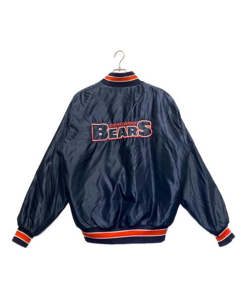 DeLong（-）DeLong (デロング) スタジャン ネイビー サイズ:Lの古着・服飾アイテム