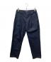 UNTRACK（アントラック）の古着「Wide Pants　ワイドパンツ」｜ネイビー