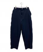 THE NORTHFACE PURPLELABELザ・ノースフェイス パープルレーベル）の古着「Stretch Twill Wide Tapered Field Pants　ストレッチ ツイル ワイド テーパード フィールド パンツ」｜ネイビー