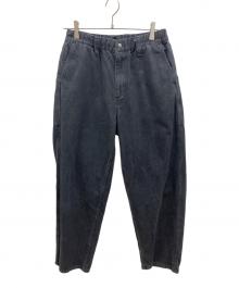 THE NORTHFACE PURPLELABEL（ザ・ノースフェイス パープルレーベル）の古着「Denim Field PANTS　デニムフィールドパンツ」｜ブラック