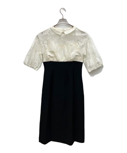 CELFORD（セルフォード）CELFORD (セルフォード) レースコンビワンピース ホワイト サイズ:38の古着・服飾アイテム