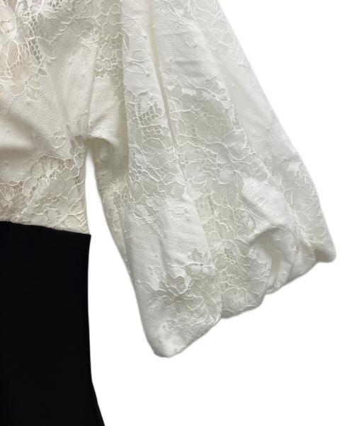 CELFORD（セルフォード）CELFORD (セルフォード) レースコンビワンピース ホワイト サイズ:38の古着・服飾アイテム