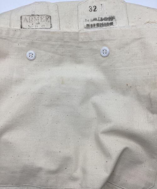 不明（不明）不明 (フメイ) フランス軍スノーパーカー アイボリー サイズ:32の古着・服飾アイテム