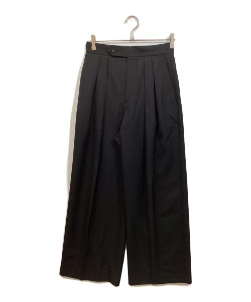 NAVE（ネイブ）NAVE (ネイブ) ポリエステルタッサーパンツ ブラック サイズ:SIZE Mの古着・服飾アイテム