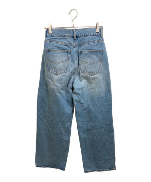 Snidel（スナイデル）Snidel (スナイデル) タックワイドデニムパンツ サイズ:SIZE 0の古着・服飾アイテム