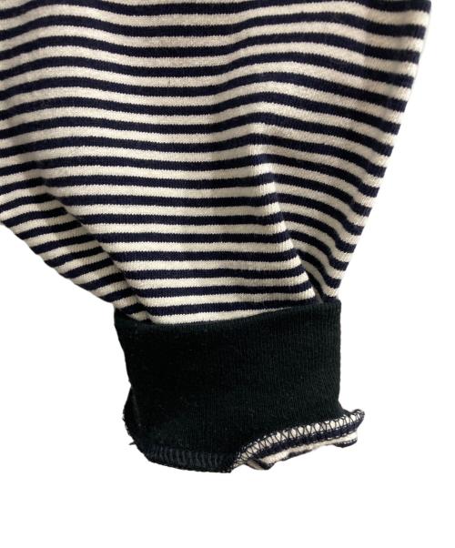 FRAMeWORK（フレームワーク）FRAMeWORK (フレームワーク) ミジンボーダーロンT ブラック×ホワイト サイズ:F 未使用品の古着・服飾アイテム