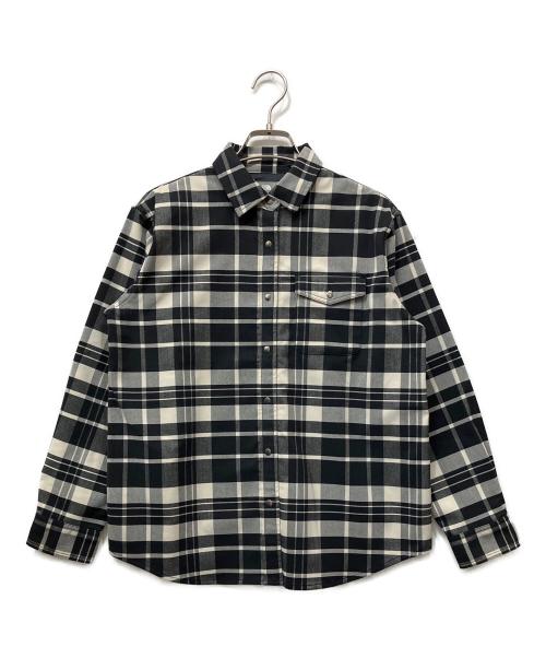 THE NORTH FACE（ザ ノース フェイス）THE NORTH FACE (ザ ノース フェイス) ストレッチフランネルシャツ ブラック サイズ:Sの古着・服飾アイテム