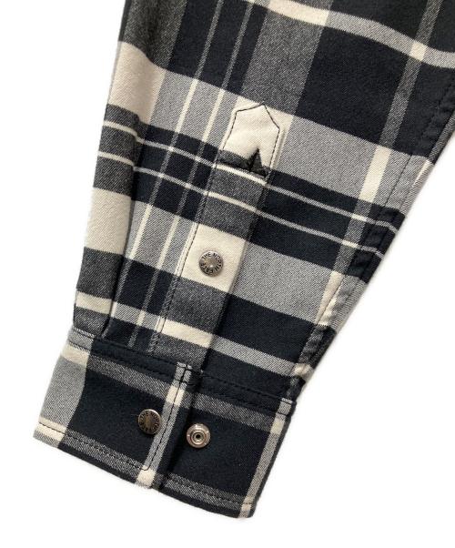 THE NORTH FACE（ザ ノース フェイス）THE NORTH FACE (ザ ノース フェイス) ストレッチフランネルシャツ ブラック サイズ:Sの古着・服飾アイテム
