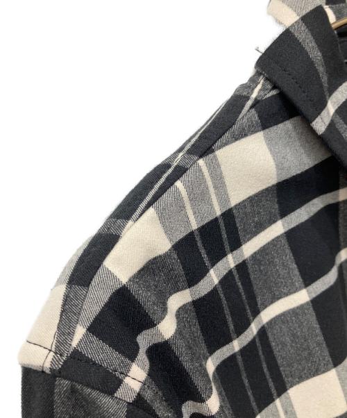 THE NORTH FACE（ザ ノース フェイス）THE NORTH FACE (ザ ノース フェイス) ストレッチフランネルシャツ ブラック サイズ:Sの古着・服飾アイテム