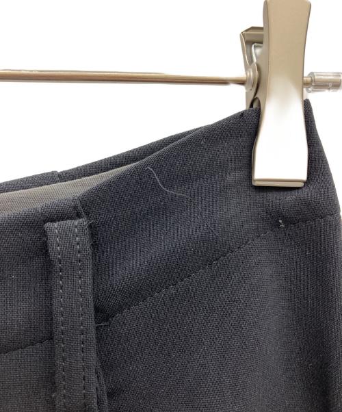 yohji yamamoto+noir（ヨウジヤマモトプリュスノアール）yohji yamamoto+Noir (ヨウジヤマモトプリュスノアール) ウールハイウエストパンツ ブラック サイズ:2の古着・服飾アイテム