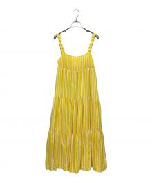 kalmar（カルマル）の古着「LUNA TIERED DRESS」｜イエロー