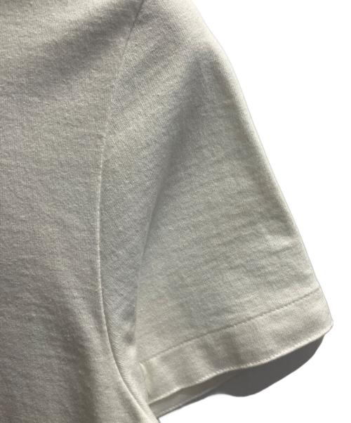 BOTTEGA VENETA（ボッテガベネタ）BOTTEGA VENETA (ボッテガベネタ) ステッチ ロゴ刺繍Tシャツ ホワイト サイズ:XSの古着・服飾アイテム