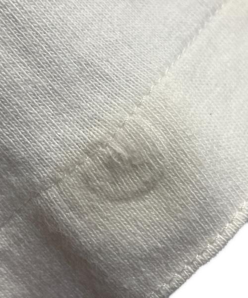 BOTTEGA VENETA（ボッテガベネタ）BOTTEGA VENETA (ボッテガベネタ) ステッチ ロゴ刺繍Tシャツ ホワイト サイズ:XSの古着・服飾アイテム