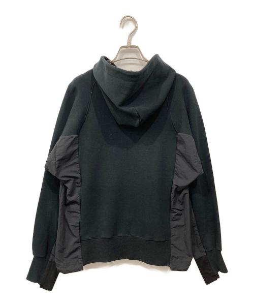 NIKE（ナイキ）NIKE (ナイキ) sacai (サカイ) NRG HOODIE ブラック サイズ:XSの古着・服飾アイテム
