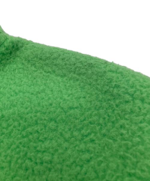 stussy（ステューシー）stussy (ステューシー) Half Zip Mock Neck 黄緑 サイズ:Mの古着・服飾アイテム