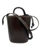 Chloeクロエ）の古着「LOUELA SMALL BUCKET BAG」｜ダークブラウン