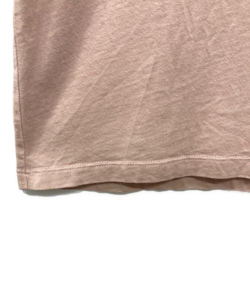 MONCLER（モンクレール）MONCLER (モンクレール) ロゴワッペンクルーネックTシャツ ピンク サイズ:Mの古着・服飾アイテム