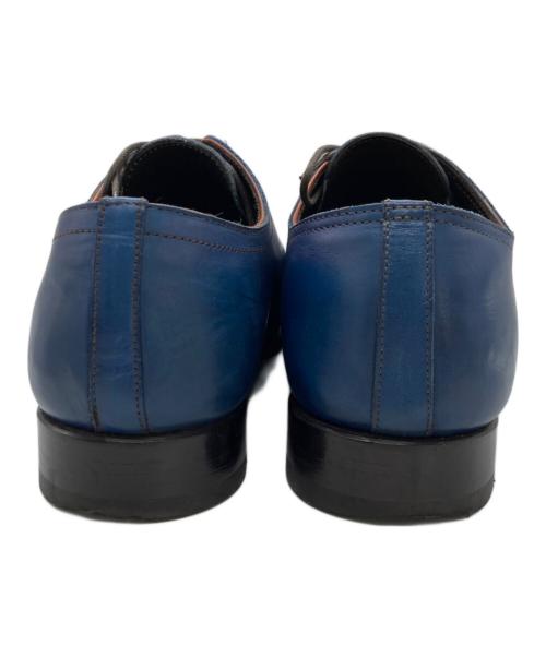 LOBB'S（ロブス）LOBB'S (ロブス) プレーントゥシューズ ブルー サイズ:SIZE 7の古着・服飾アイテム