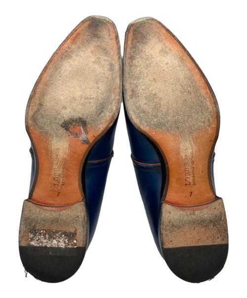 LOBB'S（ロブス）LOBB'S (ロブス) プレーントゥシューズ ブルー サイズ:SIZE 7の古着・服飾アイテム